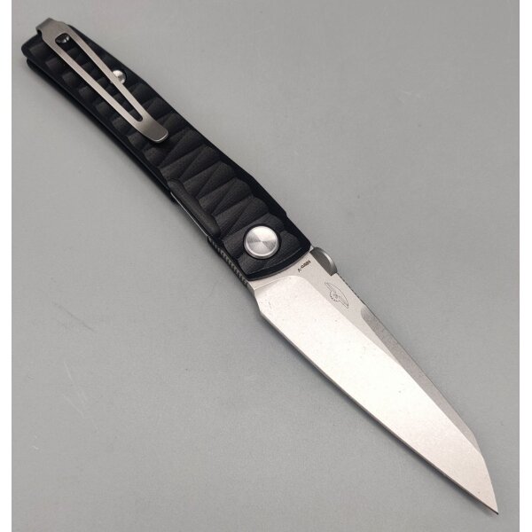 Real Steel Destra Phantom Flipper Nitro-V Stahl G10 Grooved Black