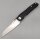 Real Steel Destra Phantom Flipper Nitro-V Stahl G10 Grooved Black
