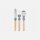 Opinel LE PETIT GOURMET Kinder-Besteck-Set Regenblau