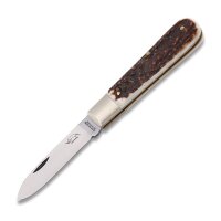 OTTER 166 Hirschhorn - klassiches Taschenmesser mit Horn...