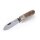 OTTER 166 Hirschhorn - klassiches Taschenmesser mit Horn und Carbonstahl Slipjoint Made in Solingen Germany Barlow Style