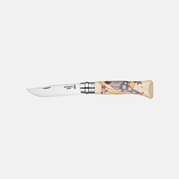 Opinel No. 08 Cosmos Asile Taschenmesser mit Artwork