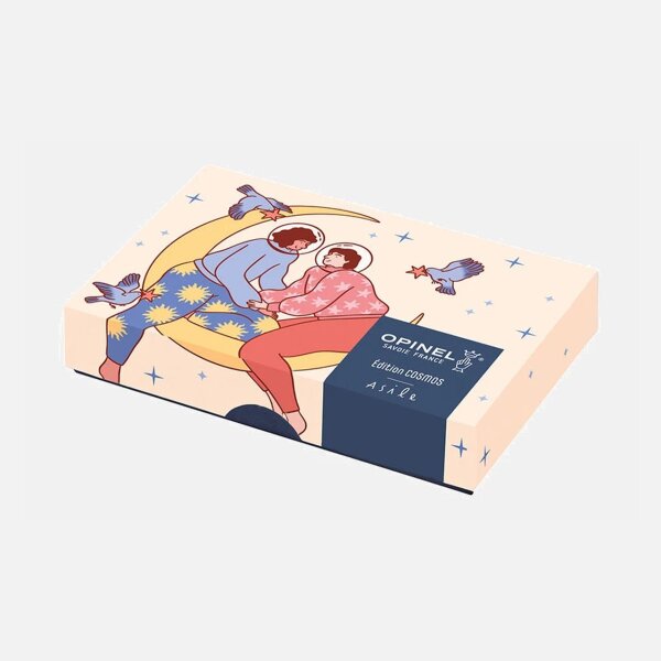 Opinel No. 08 Cosmos Asile Taschenmesser mit Artwork