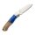 RoseCraft Blades Ocoee River Kayak Blue Resin Burl D2 Stahl Slipjoint