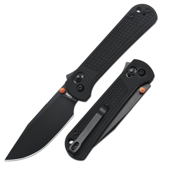 CJRB Bolt All Black / Schwarz AR-RPM9 Stahl G10 Griff CJRBJ1960-BBK