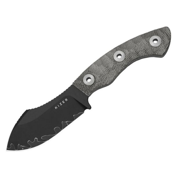 Kizer Rook dreilagiger Verbundstahl mit Norplex Ultrex Micarta Griff und Kydex