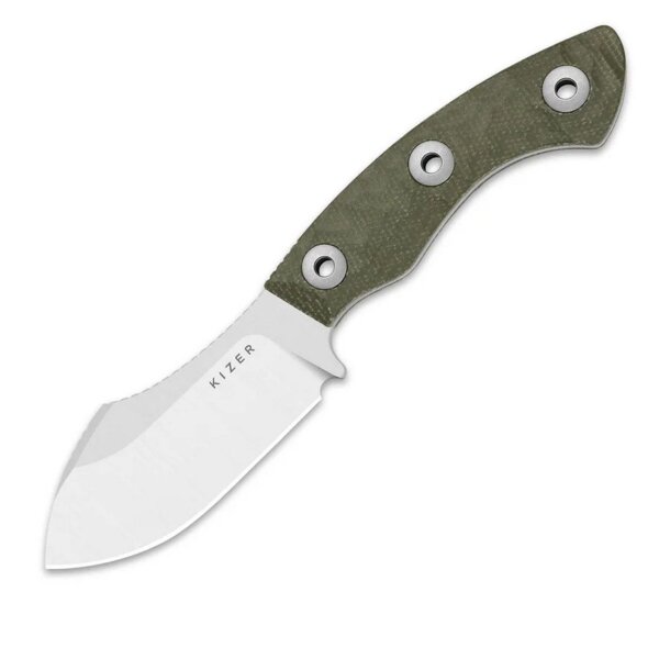 Kizer Rook AEB-L Stahl mit G10 Griff Green Grün und Kydex