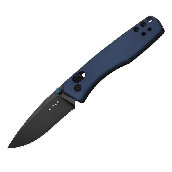 Kizer Ägide Aegis AEB-L Stahl Aluminium Griff Blau Blue