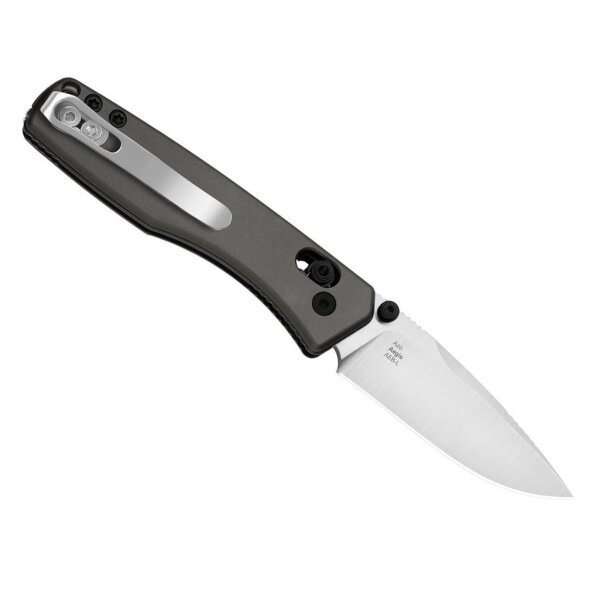 Kizer Ägide Aegis AEB-L Stahl Aluminium Griff Grau Grey