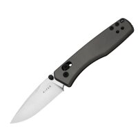 Kizer Ägide Aegis AEB-L Stahl Aluminium Griff Grau Grey