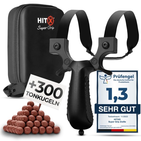 HITX Super Grip Bundel Set Zwille Steinschleuder