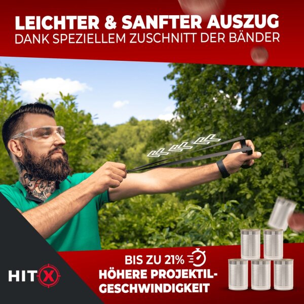 HITX Super Grip Bundel Set Zwille Steinschleuder