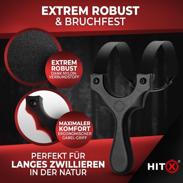 HITX Alpha Clips Bundle Set Zwille Steinschleuder