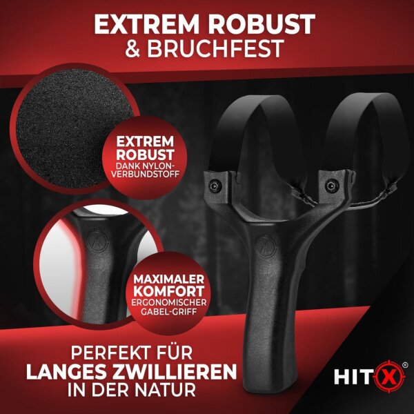HITX Gamma Bundle Set Zwille Steinschleuder
