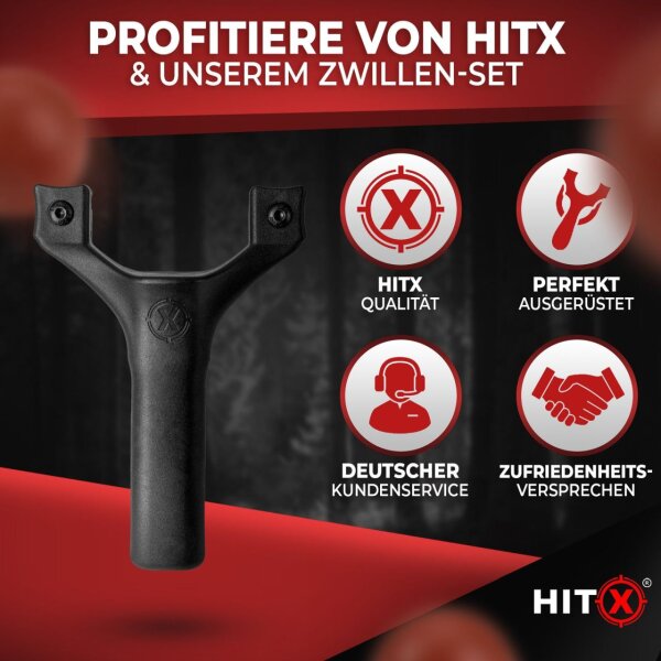 HITX Gamma Bundle Set Zwille Steinschleuder