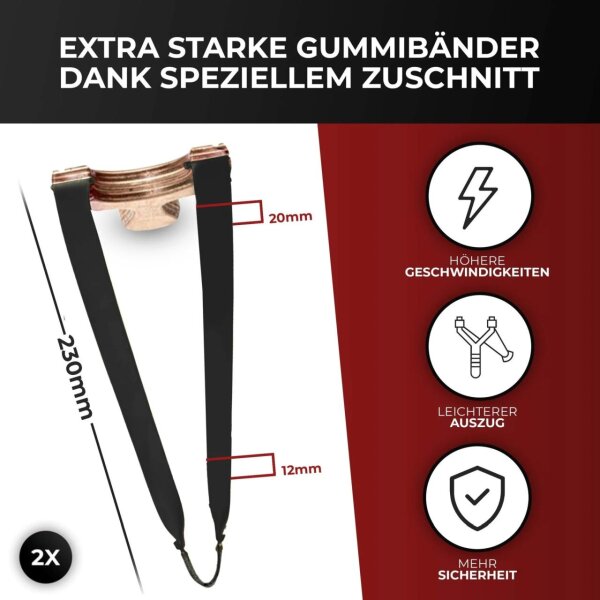 HITX Alpha Bundle Set Zwille Steinschleuder