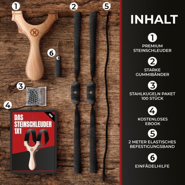 HITX Alpha Bundle Set Zwille Steinschleuder