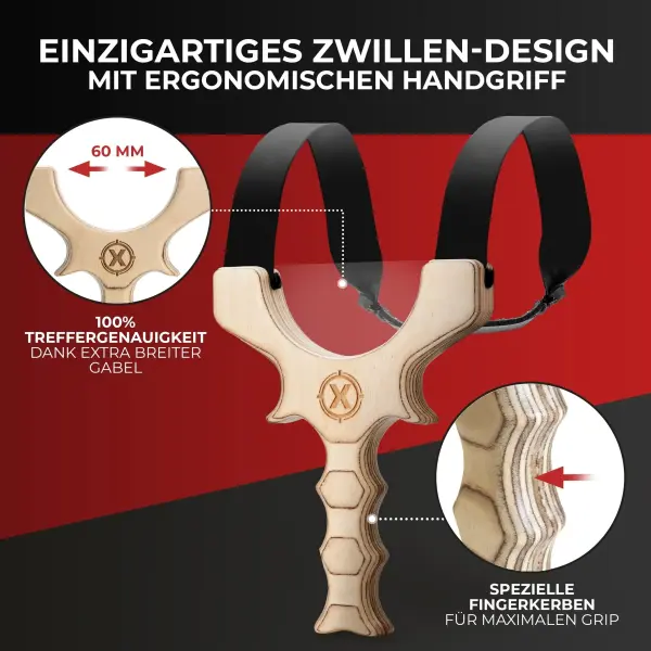 HITX Beta Bundle Set Zwille Steinschleuder