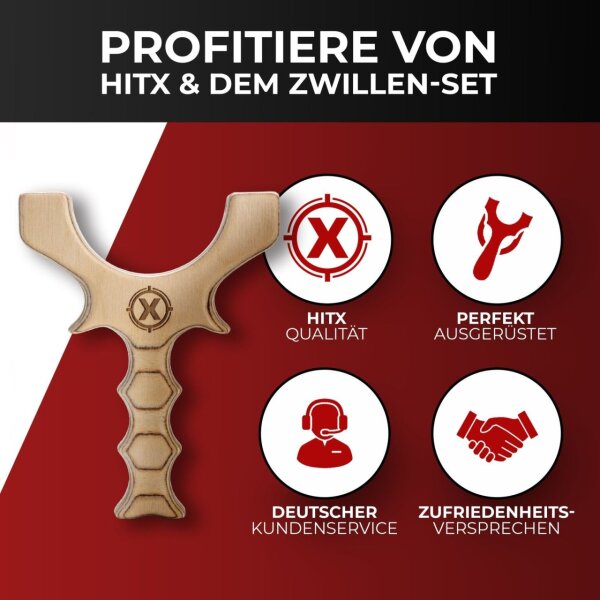 HITX Beta Bundle Set Zwille Steinschleuder