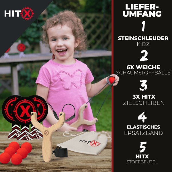 HITX KIDZ Bundle Set Zwille Steinschleuder