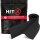 HITX Gummibänder schwarz 0,65 mm 10 Stück Over the Top für Zwille