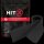 HITX Gummibänder schwarz 0,65 mm 10 Stück Through the Fork für Zwille