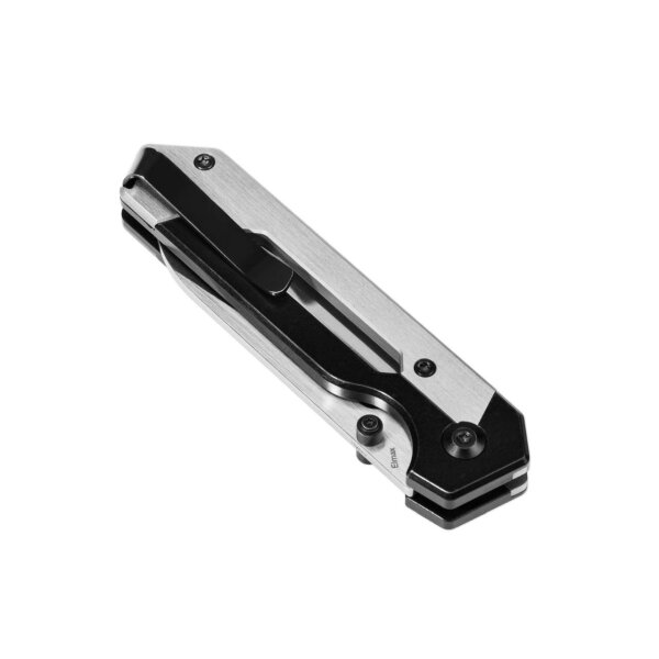 Kizer Hyper Button Lock S35VN Stahl Silver Black Schwarz Buttonlock 01KI367
