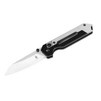 Kizer Hyper Button Lock S35VN Stahl Silver Black Schwarz...
