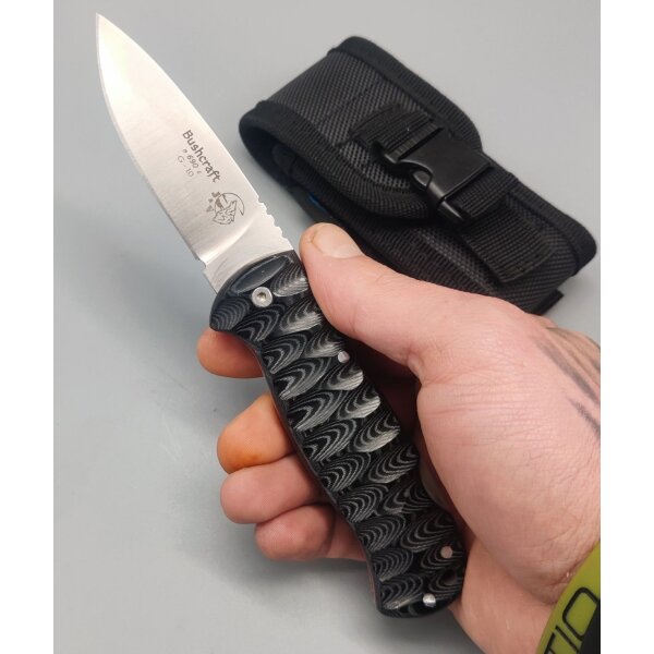 J&V Forester Knives Bushcraft Folder Messer Taschenmesser N690 Stahl G10 Griff