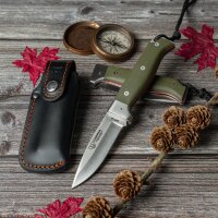 Cudeman MT-4 N690Co Stahl G10 Taschenmesser mit Etui