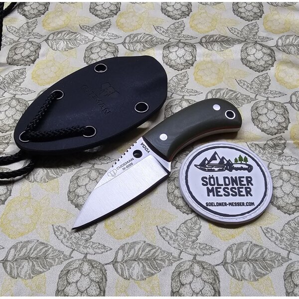 Cudeman Yoda N695 G10 Grün inkl. Kydexscheide