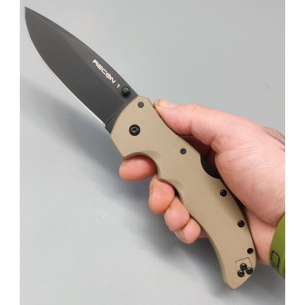 Cold Steel Recon 1 Lockback DE CPM S35VN Stahl G10
