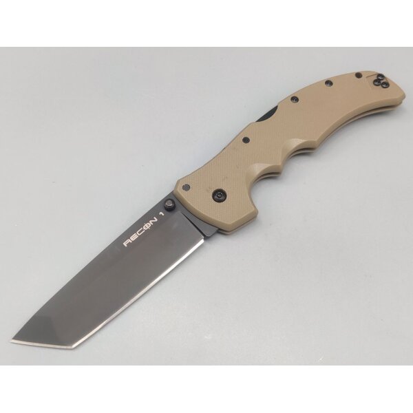 Cold Steel Recon 1 Lockback Tanto DE CPM S35VN Stahl G10