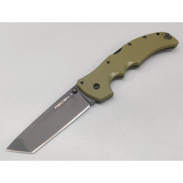 Cold Steel Recon 1 Lockback Tanto OD CPM S35VN Stahl G10