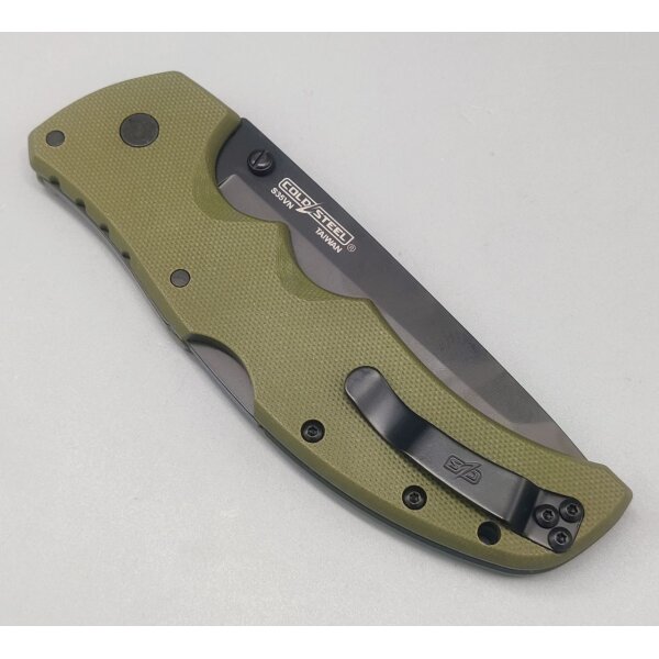 Cold Steel Recon 1 Lockback Tanto OD CPM S35VN Stahl G10