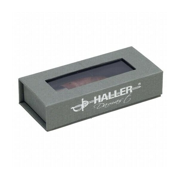 Haller Damast Taschenmesser Damastmesser 71 Lagen Wurzelholz-Griff Lockback