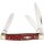 Rough Ryder Stockman Red Bone Taschenmesser Slipjoint