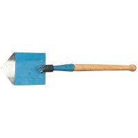 MFH Rumänischer Klappspaten Holzstiel Blau Neuwertig