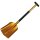 Fox Outdoor Lawinenschaufel 3-teilig aus Aluminium orange