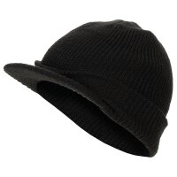 MFH Schildmütze schwarz Polyacryl schwarz...