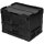 MFH Kunststoffbox Box faltbar stapelbar 36 x 26 x 28,5 cm Polypropylen schwarz