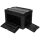 MFH Kunststoffbox Box faltbar stapelbar 60 x 41 x 39 cm Polypropylen schwarz
