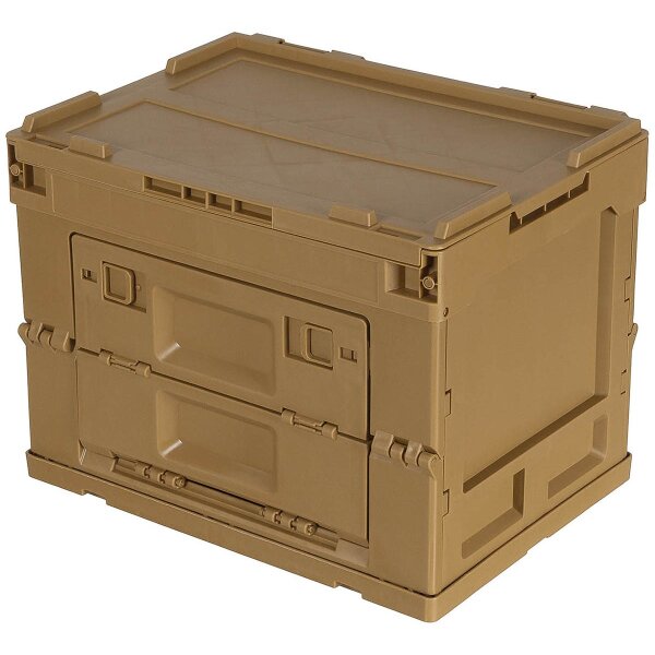 MFH Kunststoffbox Box faltbar stapelbar 36 x 26 x 28,5 cm Polypropylen khaki