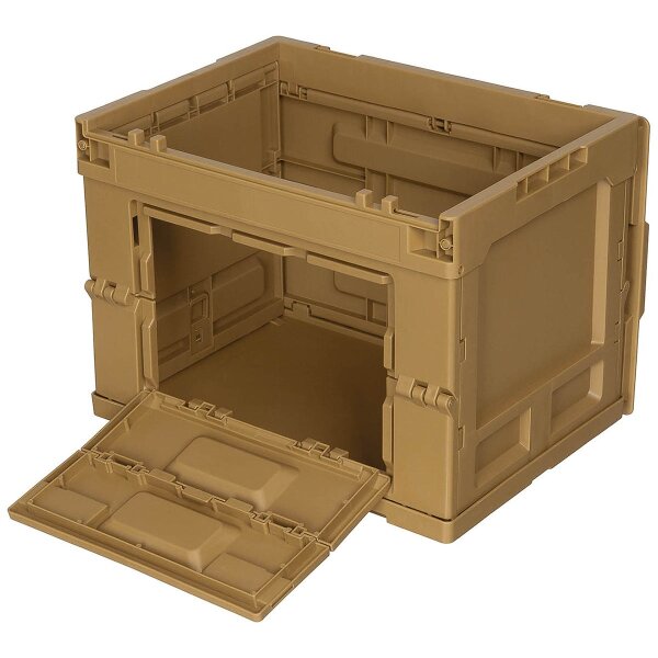 MFH Kunststoffbox Box faltbar stapelbar 36 x 26 x 28,5 cm Polypropylen khaki