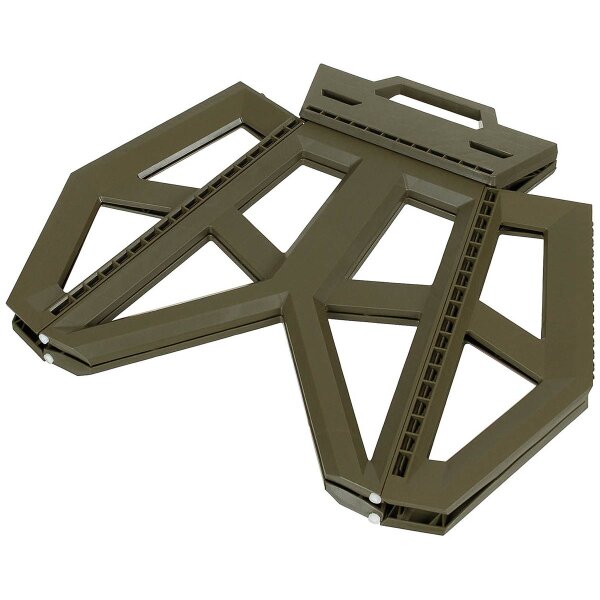 Fox Outdoor Campinghocker faltbar 41 x 33,5 x 40 cm oliv