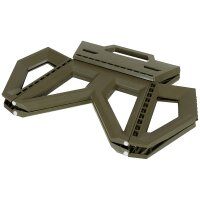Fox Outdoor Campinghocker faltbar 34 x 28 x 24 cm oliv