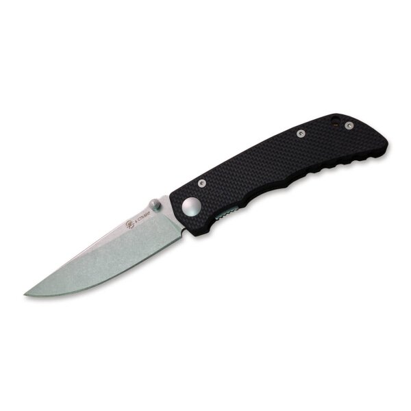 Spartan Blades Talos G10 Black Taschenmesser CTS-XHP Stahl Linerlock