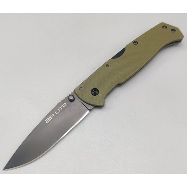 Cold Steel Air Lite Lockback OD Taschenmesser AUS-10A Stahl G10