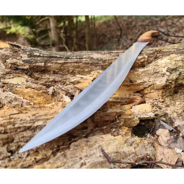 Haller Machete Buschmesser Outdoormesser Campingmesser 420 Stahl Holzgriff