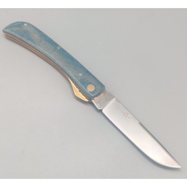 Rough Ryder Denim Micarta Work Knife Taschenmesser Linerlock